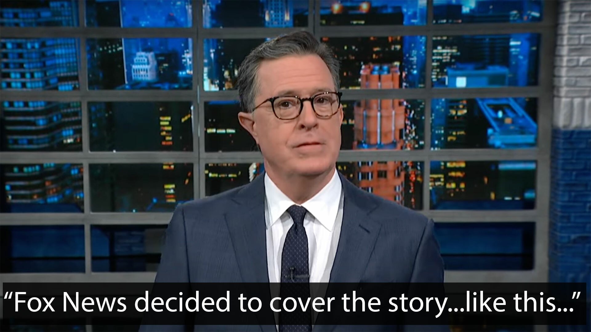 Stephen Colbert mocks Fox News' solar eclipse coverage from Mashable